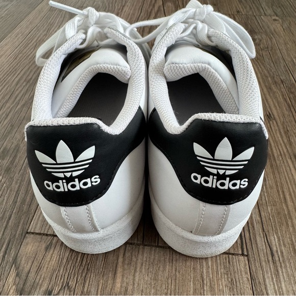 Adidas SUPERSTAR ADV SHOES Cloud White / Core Black / Cloud White size 9.5 - Picture 4 of 8